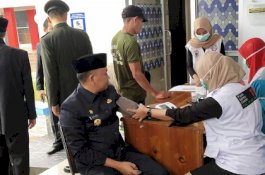 Jamin Kesehatan Pemudik, Dinas Kesehatan Bantaeng Cek Kesehatan Sopir Angkot