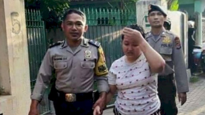 Hil saat diamankan polisi. (Foto: Harianto/Detik)
