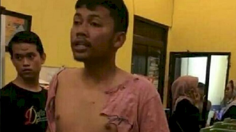 Bripda A. Igun Putra Nugraha yang menjadi korban pengeroyokan di Cafe Daffa, Bulukumba.