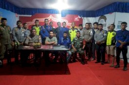 Wakil Bupati Takalar Sapa Petugas Pos Layanan Terpadu Lebaran 2019