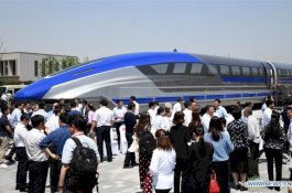 China Kenalkan Prototipe Kereta Cepat 600 Km/Jam