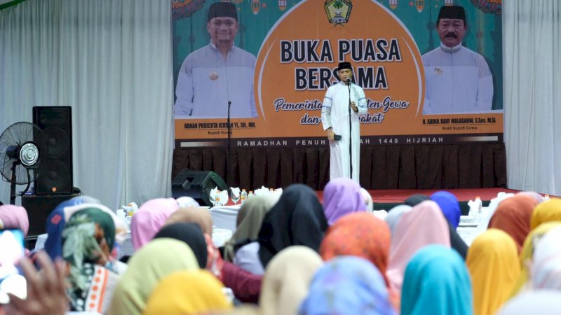Bupati Gowa Gelar Buka Puasa Bersama Undang 1.582 Tamu
