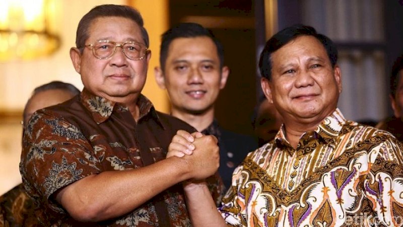 SBY bersama Prabowo beberapa waktu lalu