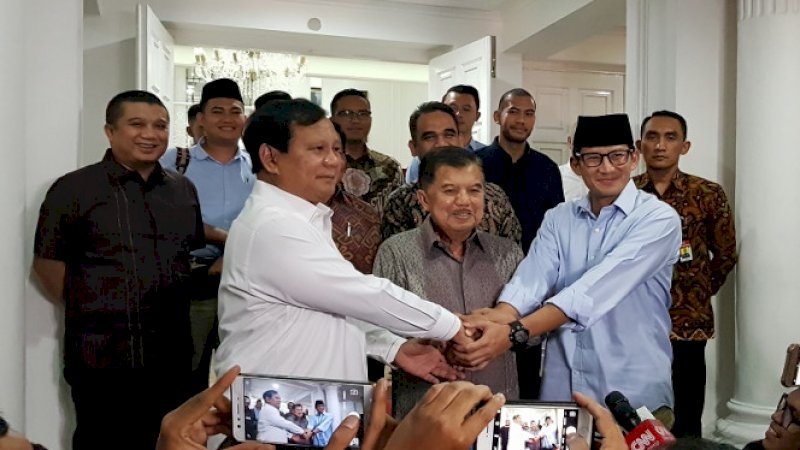 Prabowo, JK, dan Sandiaga tidak menghadiri pemakaman Ani Yudhoyono.