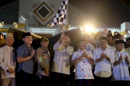 56 Kelompok Meriahkan Pawai Kendaraan Hias dan Takbiran Gowa