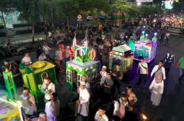 Pemkot Makassar Gelar Lomba Pawai Takbir Antarkecamatan