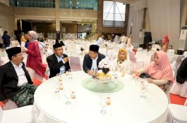 PJ Walikota Makassar Hadiri Open House di Kediaman Danny Pomanto