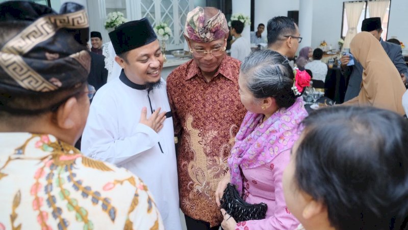 Gelar Open House, Wagub Sulsel Titip Pesan Soal Ukhuwah