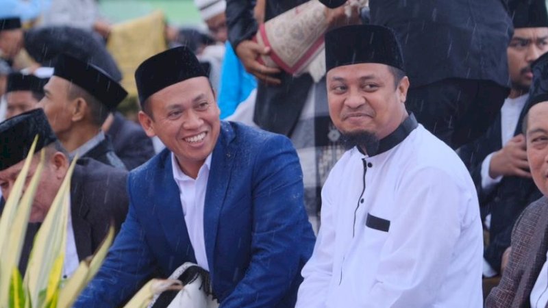 Salat Ied di Takalar, Sudirman Sulaiman Ajak Masyarakat Bangun Sulsel