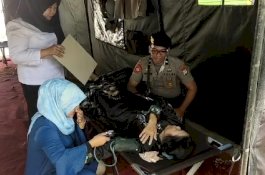 Kasat Lantas Polres Sinjai Tinjau Pengamanan Oprasi Ketupat 2019