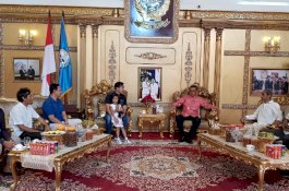 Siap Bersinergi, Wanara Nusanrara Hadiri Open House Gubernur Sulawesi Selatan