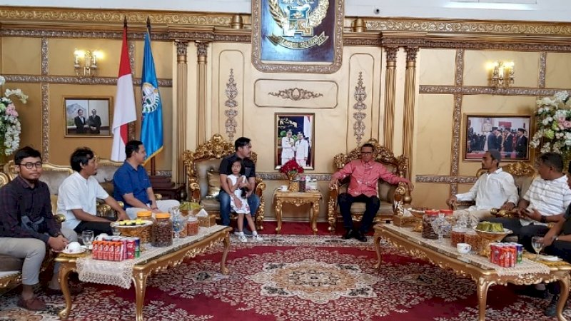 Siap Bersinergi, Wanara Nusanrara Hadiri Open House Gubernur Sulawesi Selatan