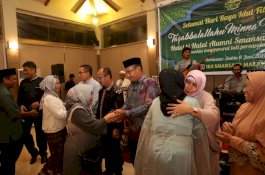 Hadiri Halalbihalal IKA Smansa, Ini Pesan Danny Pomanto