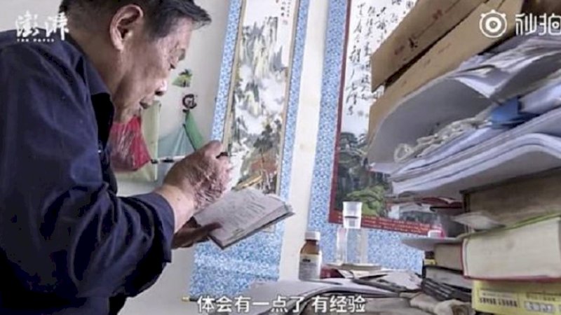 Kakek 84 Tahun di China Berjuang di Ujian Masuk Kampus