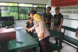 Potret Sinergitas TNI-Polri di Piket Kodim 1424 Sinjai