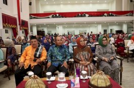 Hadiri Halalbihalal IKA SMP 5, Ini Pesan Danny Pomanto