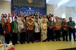 Petugas Kesehatan dan Kader Posyandu Se-Makassar Hadiri Halalbihalal Dinkes