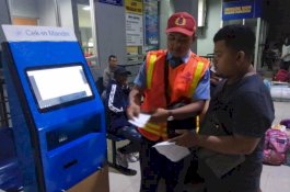 Siapkan Mesin Check In, Cara DLU Pangkas Antrean Penumpang
