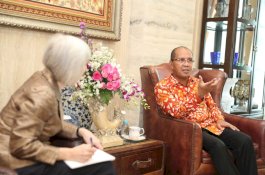 Penasaran Soal Sombere' dan Smart City, Peneliti Asal Amerika Temui Danny