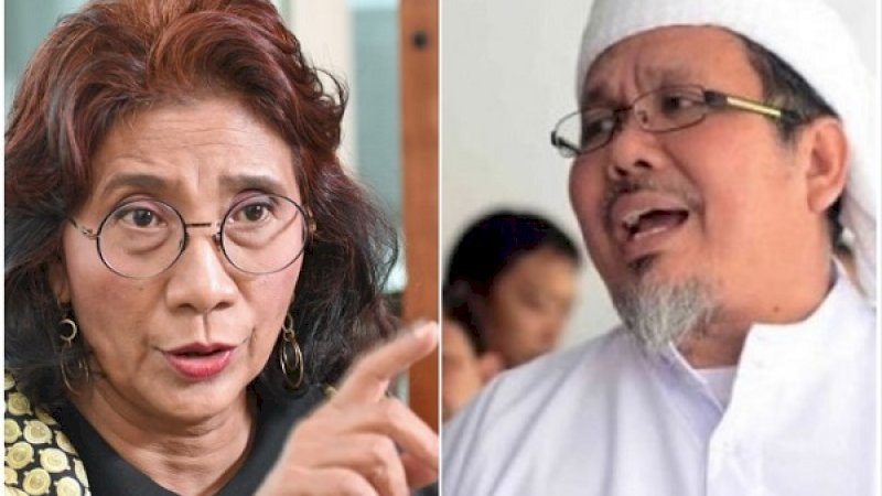 Susi Pudjiastuti dan Tengku Zulkarnain