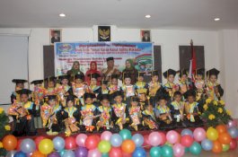 TK Adilika Makassar Tamatkan 41 Anak Didik