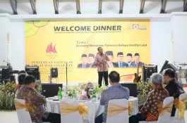 Welcome Dinner PSBM XIX, Wagub Sulsel: Selamat Datang!