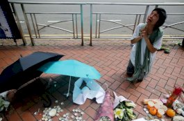 Pengunjuk Rasa Hong Kong Meninggal Usai Terjatuh Saat Ingin Gantung Spanduk