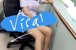 Bidan Cantik Pakai Timun Saat Video Call Nakal dengan Pacar