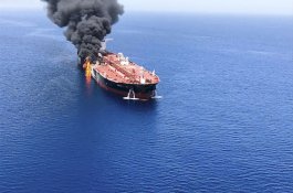 Pentagon Rilis Foto yang Membuktikan Iran Serang Kapal Tanker