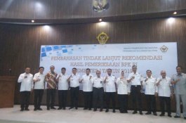 Wabup Sidrap Hadiri Pembahasan Tindak Lanjut Hasil Pemeriksaan BPK 