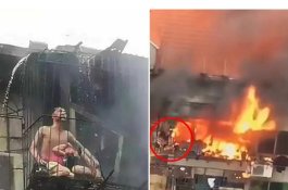 Ibu dan Ayah Biarkan Tubuhnya Terpanggang Demi Lindungi Putrinya dari Kebakaran