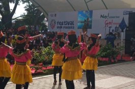 Korban Tsunami Palu Tunjukan Kreativitas di Festival Anak Pasigala 2019