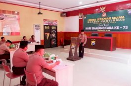 Ketika Polisi di Gowa Berlomba Jadi Dai