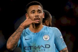 Gabriel Jesus Pakai Nomor Punggung 9 di Manchester City
