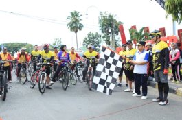 HUT Bhayangkara, Masyarakat Palopo Olahraga Bersama TNI-Polri