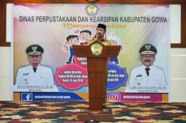 Wakil Bupati Gowa: Minat Baca Anak Millenial Turun karena Smartphone