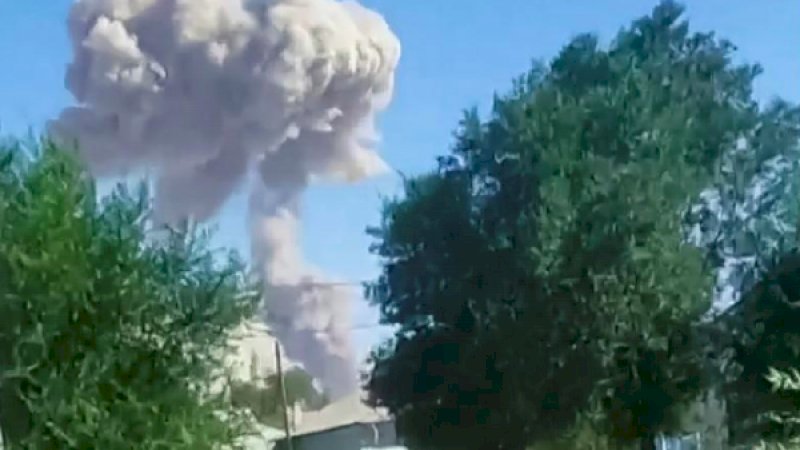 Depot Amunisi Meledak, 44.000 Warga Kazakhstan Dievakuasi