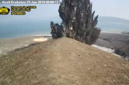 Video Letusan Anak Krakatau dari Jarak Dekat, Apa Kabar Alat Pendeteksi Tsunami?