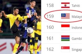 Malaysia Bangga Peringkat Timnasnya di Atas Indonesia dan Singapura