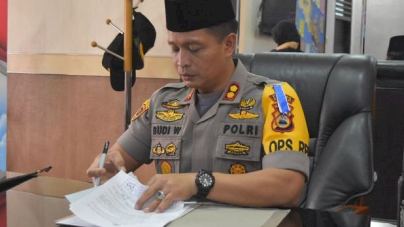 Kapolres Sidrap Minta Seluruh Pihak Siapkan Diri Terima Putusan MK