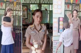 Menggemaskan Video Bu Guru Cantik Sapa Murid-murid TK