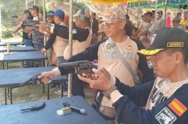HUT Ke-73 Bhayangkara, Polres Sinjai Gelar Kejuaraan Menembak