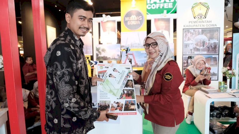 Pemkab Gowa Kenalkan Rencana Pembangunan Daerah di Humas Expo Sulsel 2019