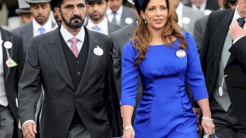 Puteri Haya Al Hussein (kanan). Ist