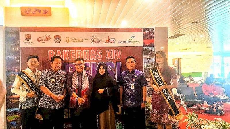 Taufan Pawe Hadiri Rakernas Apeksi di Semarang