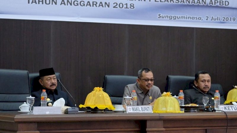 Beberapa Catatan Dewan Gowa Terhadap Ranperda Pertanggungjawaban APBD 2018