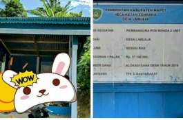 Heboh Poskamling Mahal di Maros, Warganet: Mungkin Pakunya Beli di Selayar
