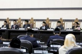 DPRD Gelar Paripurna Penyampaian Rekomendasi LKPJ Wali Kota Makassar