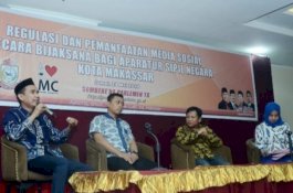 Humas DPRD Makassar Sosialisasi Bahaya Medsos Bagi ASN
