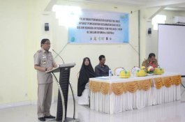 Sekda Barru Buka Pelatihan Pamsimas Bagi Pemerintah Kelurahan dan Desa